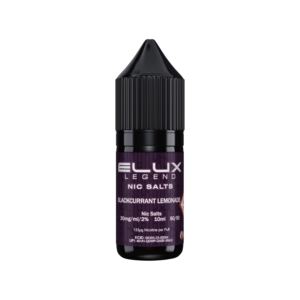 elux legend nic salt blackcurrant lemonade 10ml